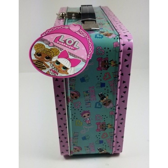 LOL Surprise XL Lunch Box Carry All Tin- The Tin Box Company Kids school - Picture 5 of 8